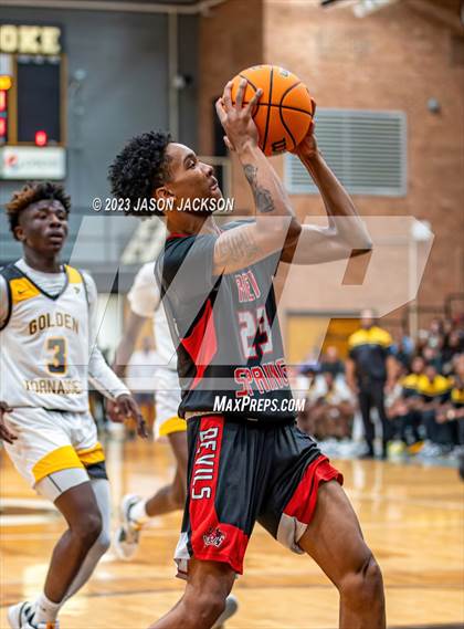 Thumbnail 3 in Red Springs vs Fairmont (Robeson County Shootout) photogallery.