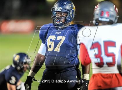 Thumbnail 2 in Horn @ Dallas Jesuit (UIL 6A Bi-District Playoff) photogallery.