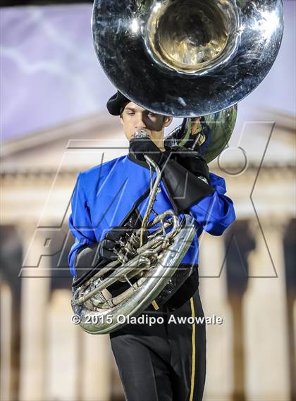 Thumbnail 1 in Horn @ Dallas Jesuit (UIL 6A Bi-District Playoff) photogallery.