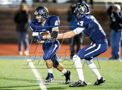 Thumbnail 1 in Horn @ Dallas Jesuit (UIL 6A Bi-District Playoff) photogallery.