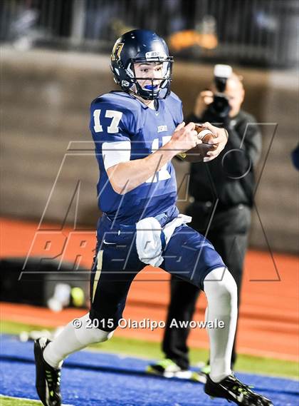 Thumbnail 1 in Horn @ Dallas Jesuit (UIL 6A Bi-District Playoff) photogallery.