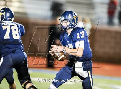 Thumbnail 2 in Horn @ Dallas Jesuit (UIL 6A Bi-District Playoff) photogallery.