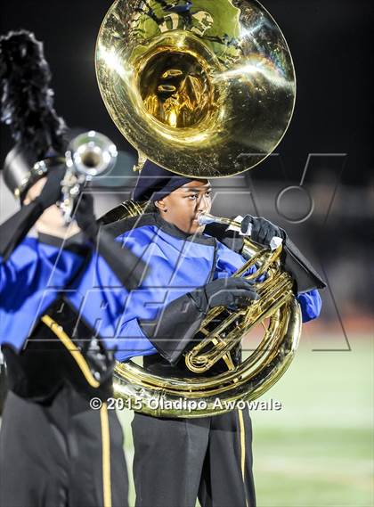 Thumbnail 1 in Horn @ Dallas Jesuit (UIL 6A Bi-District Playoff) photogallery.