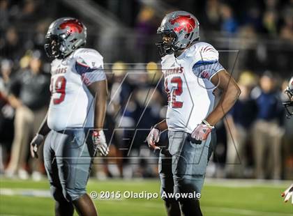 Thumbnail 1 in Horn @ Dallas Jesuit (UIL 6A Bi-District Playoff) photogallery.