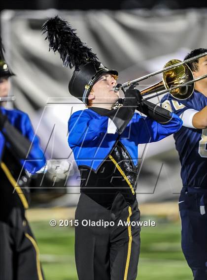 Thumbnail 1 in Horn @ Dallas Jesuit (UIL 6A Bi-District Playoff) photogallery.