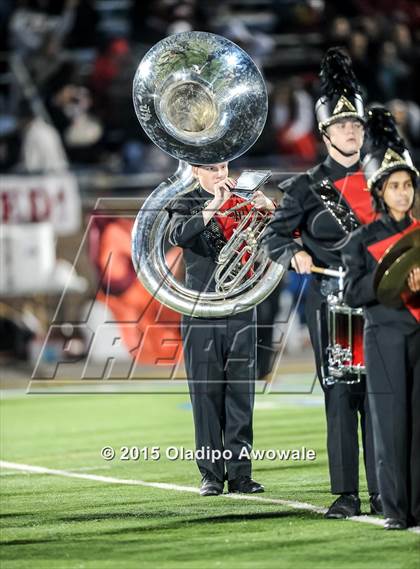 Thumbnail 1 in Horn @ Dallas Jesuit (UIL 6A Bi-District Playoff) photogallery.