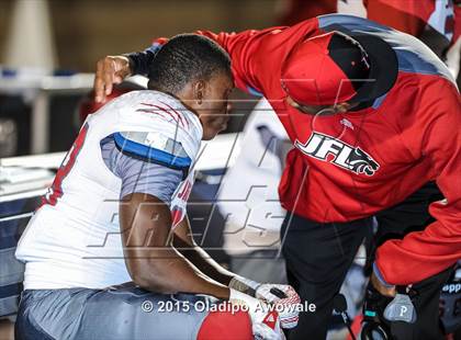 Thumbnail 1 in Horn @ Dallas Jesuit (UIL 6A Bi-District Playoff) photogallery.