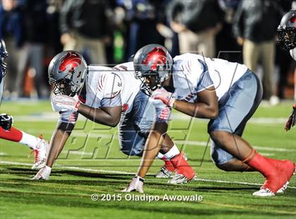 Thumbnail 2 in Horn @ Dallas Jesuit (UIL 6A Bi-District Playoff) photogallery.