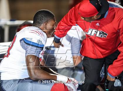 Thumbnail 2 in Horn @ Dallas Jesuit (UIL 6A Bi-District Playoff) photogallery.
