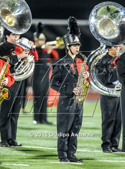 Thumbnail 3 in Horn @ Dallas Jesuit (UIL 6A Bi-District Playoff) photogallery.