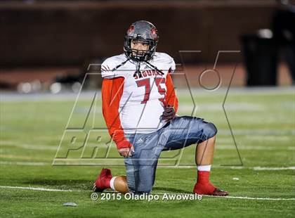 Thumbnail 3 in Horn @ Dallas Jesuit (UIL 6A Bi-District Playoff) photogallery.