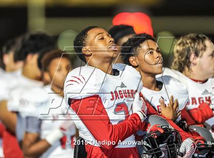 Thumbnail 1 in Horn @ Dallas Jesuit (UIL 6A Bi-District Playoff) photogallery.