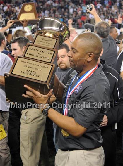 Thumbnail 2 in Guyer vs. Steele (UIL 5A Division 2 Final) photogallery.