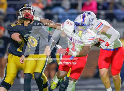 Thumbnail 3 in Carrollton vs. Walton (GHSA 7A Quarterfinals) photogallery.