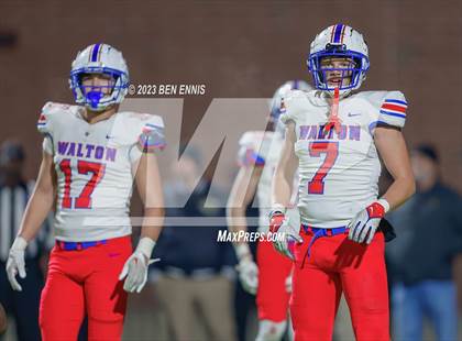 Thumbnail 1 in Carrollton vs. Walton (GHSA 7A Quarterfinals) photogallery.