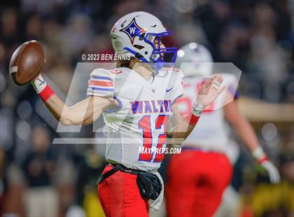 Thumbnail 1 in Carrollton vs. Walton (GHSA 7A Quarterfinals) photogallery.