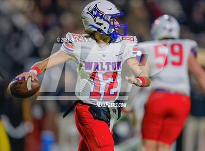 Thumbnail 3 in Carrollton vs. Walton (GHSA 7A Quarterfinals) photogallery.