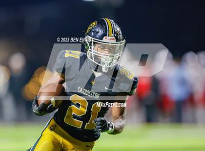 Thumbnail 2 in Carrollton vs. Walton (GHSA 7A Quarterfinals) photogallery.