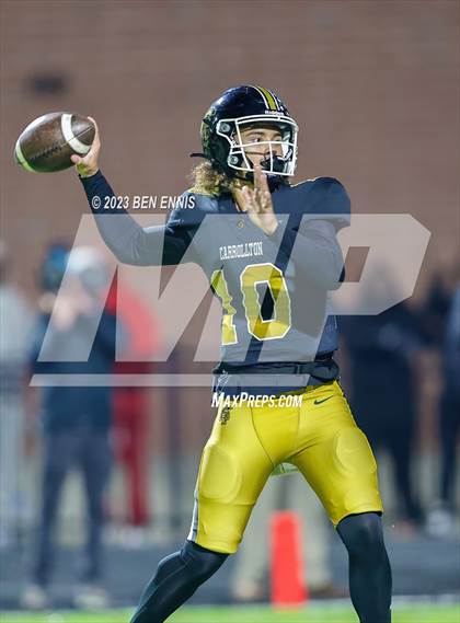Thumbnail 2 in Carrollton vs. Walton (GHSA 7A Quarterfinals) photogallery.