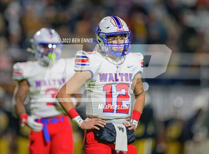 Thumbnail 2 in Carrollton vs. Walton (GHSA 7A Quarterfinals) photogallery.