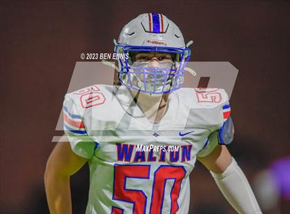 Thumbnail 3 in Carrollton vs. Walton (GHSA 7A Quarterfinals) photogallery.