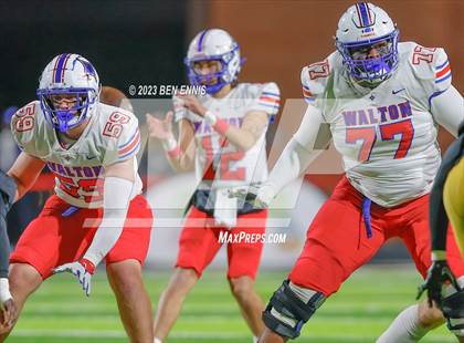 Thumbnail 2 in Carrollton vs. Walton (GHSA 7A Quarterfinals) photogallery.