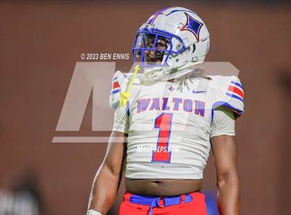 Thumbnail 3 in Carrollton vs. Walton (GHSA 7A Quarterfinals) photogallery.