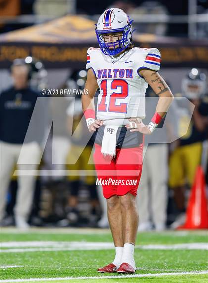 Thumbnail 2 in Carrollton vs. Walton (GHSA 7A Quarterfinals) photogallery.