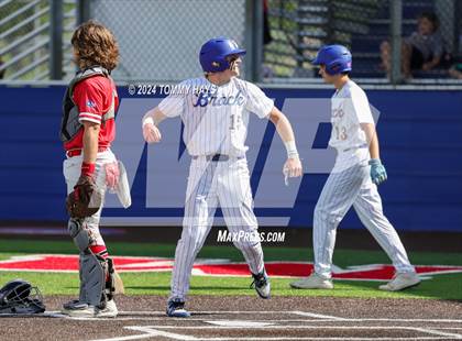 Thumbnail 2 in Holliday vs. Brock (UIL Baseball 3A Region 1 Regional Quarterfinal Playoff Game 1) photogallery.