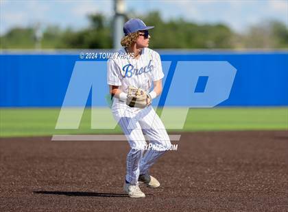 Thumbnail 3 in Holliday vs. Brock (UIL Baseball 3A Region 1 Regional Quarterfinal Playoff Game 1) photogallery.
