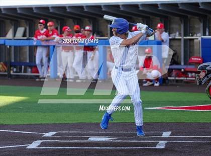 Thumbnail 1 in Holliday vs. Brock (UIL Baseball 3A Region 1 Regional Quarterfinal Playoff Game 1) photogallery.