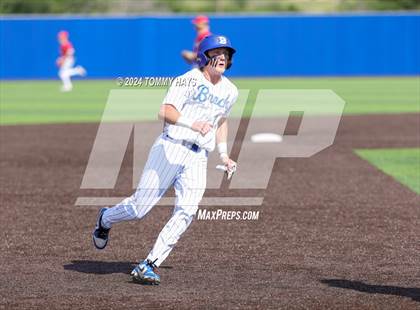 Thumbnail 1 in Holliday vs. Brock (UIL Baseball 3A Region 1 Regional Quarterfinal Playoff Game 1) photogallery.