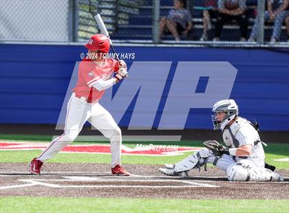 Thumbnail 2 in Holliday vs. Brock (UIL Baseball 3A Region 1 Regional Quarterfinal Playoff Game 1) photogallery.