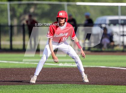 Thumbnail 2 in Holliday vs. Brock (UIL Baseball 3A Region 1 Regional Quarterfinal Playoff Game 1) photogallery.