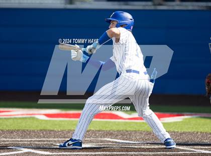 Thumbnail 3 in Holliday vs. Brock (UIL Baseball 3A Region 1 Regional Quarterfinal Playoff Game 1) photogallery.