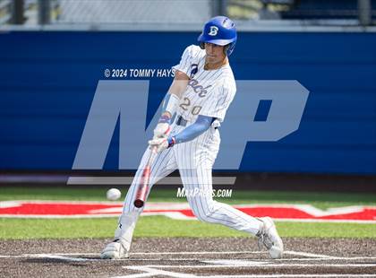 Thumbnail 3 in Holliday vs. Brock (UIL Baseball 3A Region 1 Regional Quarterfinal Playoff Game 1) photogallery.