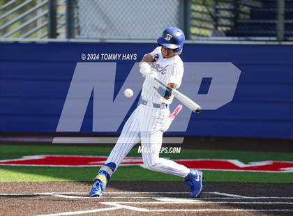 Thumbnail 3 in Holliday vs. Brock (UIL Baseball 3A Region 1 Regional Quarterfinal Playoff Game 1) photogallery.