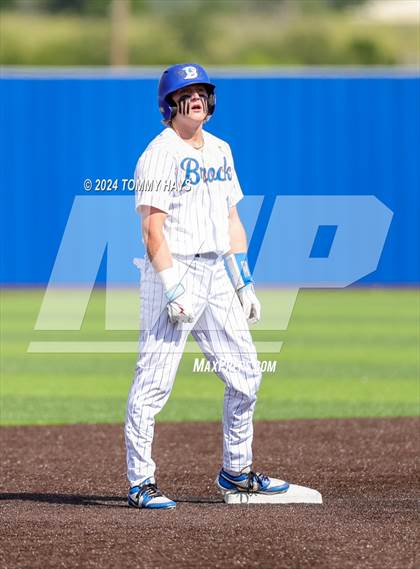 Thumbnail 1 in Holliday vs. Brock (UIL Baseball 3A Region 1 Regional Quarterfinal Playoff Game 1) photogallery.