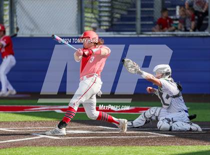 Thumbnail 3 in Holliday vs. Brock (UIL Baseball 3A Region 1 Regional Quarterfinal Playoff Game 1) photogallery.