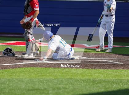Thumbnail 3 in Holliday vs. Brock (UIL Baseball 3A Region 1 Regional Quarterfinal Playoff Game 1) photogallery.