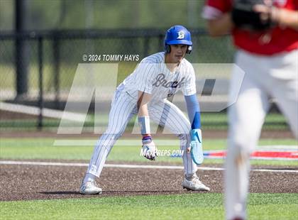 Thumbnail 2 in Holliday vs. Brock (UIL Baseball 3A Region 1 Regional Quarterfinal Playoff Game 1) photogallery.