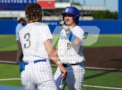 Thumbnail 2 in Holliday vs. Brock (UIL Baseball 3A Region 1 Regional Quarterfinal Playoff Game 1) photogallery.