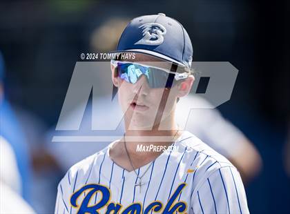 Thumbnail 1 in Holliday vs. Brock (UIL Baseball 3A Region 1 Regional Quarterfinal Playoff Game 1) photogallery.