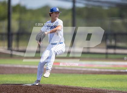 Thumbnail 2 in Holliday vs. Brock (UIL Baseball 3A Region 1 Regional Quarterfinal Playoff Game 1) photogallery.