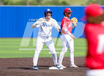 Thumbnail 3 in Holliday vs. Brock (UIL Baseball 3A Region 1 Regional Quarterfinal Playoff Game 1) photogallery.