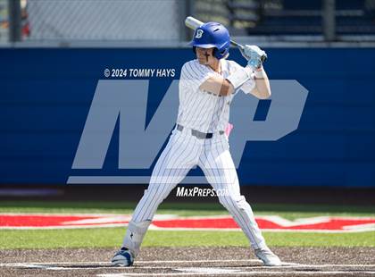 Thumbnail 1 in Holliday vs. Brock (UIL Baseball 3A Region 1 Regional Quarterfinal Playoff Game 1) photogallery.