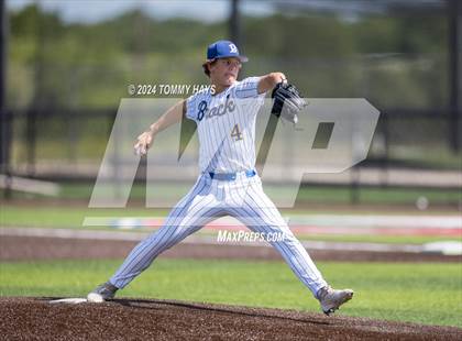 Thumbnail 3 in Holliday vs. Brock (UIL Baseball 3A Region 1 Regional Quarterfinal Playoff Game 1) photogallery.