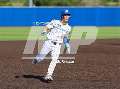 Thumbnail 2 in Holliday vs. Brock (UIL Baseball 3A Region 1 Regional Quarterfinal Playoff Game 1) photogallery.