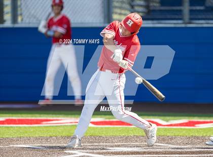 Thumbnail 3 in Holliday vs. Brock (UIL Baseball 3A Region 1 Regional Quarterfinal Playoff Game 1) photogallery.