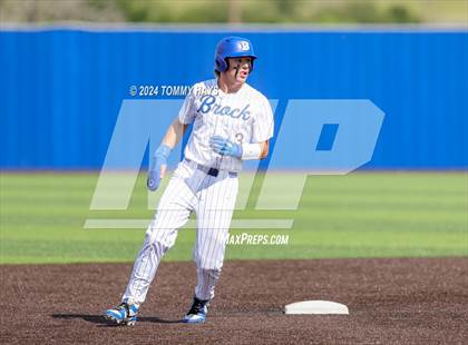 Thumbnail 3 in Holliday vs. Brock (UIL Baseball 3A Region 1 Regional Quarterfinal Playoff Game 1) photogallery.
